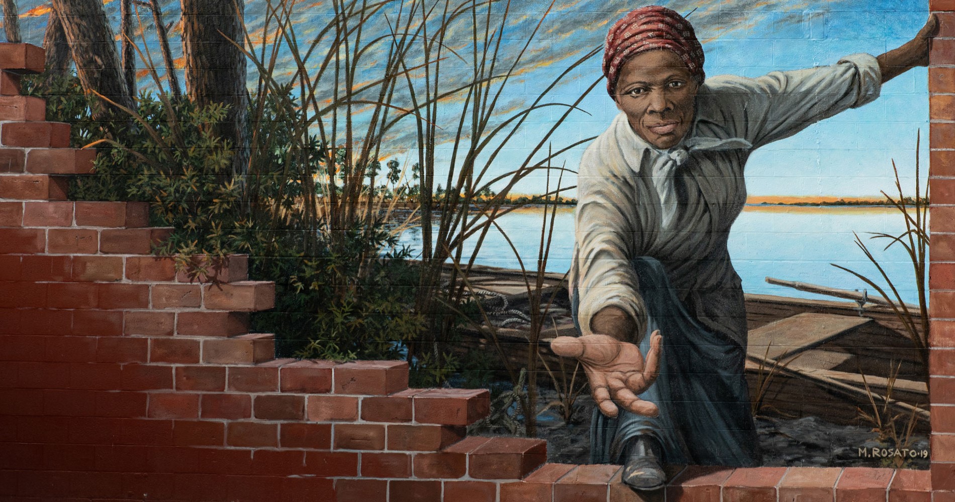 Harriet Tubman mural